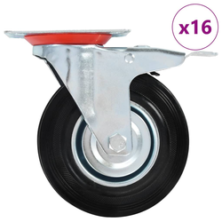 Okretni kotačići 16 kom 125 mm