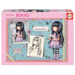 Puzzle Santoro Gorjuss Somewhere Educa 1000 dielov +lepidlo Fix EDU18495