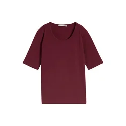 TOM TAILOR Majica bordo