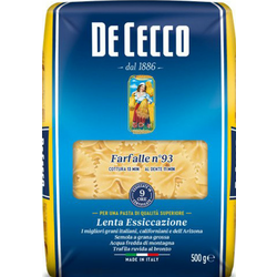 DE CECCO Farfalle št.93 500 g
