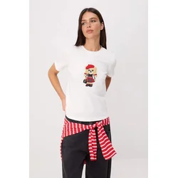 Trendyol Milla Ženska majica TWOSS26TS00291, Bela