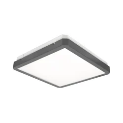 LED plafonsko svetlo sa senzorom RAVA LED/38W/230V 4000K 41x41 cm antracit