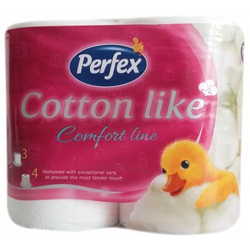 TOALETNI PAPIR 3SL COTTON COMFORT LINE PERFEX 4/1