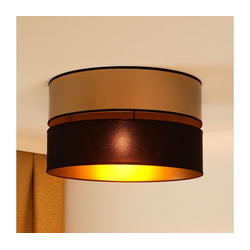 Brilagi - Plafonsko svetlo ROYAL 1xE27/15W/230V prečnika 40 cm crno/zlatno