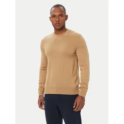 BOSS Pulover Leno 50571914 Bež Regular Fit