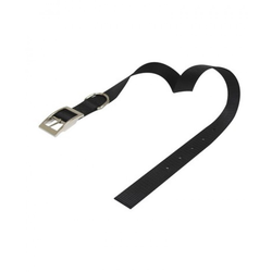 Ogrlica za pse najlon 25*650 crna
