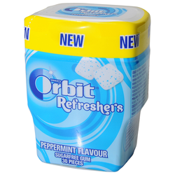 Orbit Refreshers Žvakaća guma peppermint 67 g