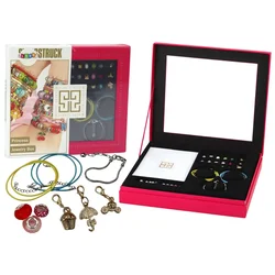 slomart LEAN TOYS komplet za izdelavo zapestnic z obeski