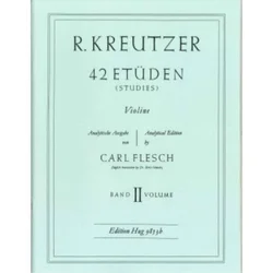 KREUTZER:42 ETUDEN/STUDIES VOL.2 (FLESCH)