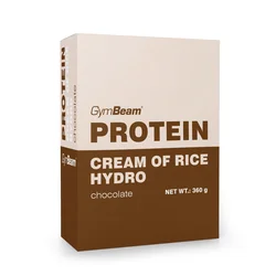 GymBeam Proteinska rižina kaša (Hydro) 360 g čokolada