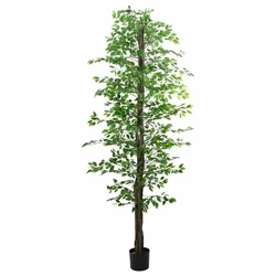 Umjetna biljka ficus 2016 Listovi 300 cm zeleni