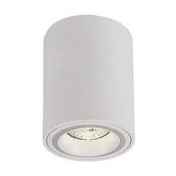 Rabalux Plafonjera Kobald, GU10 25W, D8cm, Bela