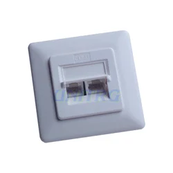 Vtičnica Cat5e 2xRJ45 podometna