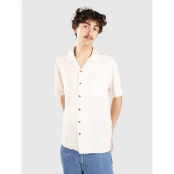 Brixton Bunker Camp Collar Shirt whitecap