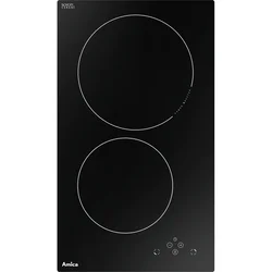 Amica PI3510U hob Ugradna ploča 2 pozicije za kuvanje, Senzorska kontrola, Crna