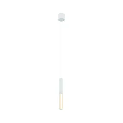 Open Design OR80841 - Luster na sajli SLIMI 1xG9/3,5W/230V bela/zlatna