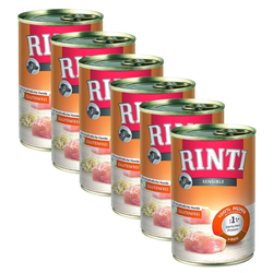 Konzerva RINTI SENSIBLE piščanec + riž 6x400 g