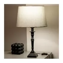 Brilagi - Stona lampa CERIA 1xE27/60W/230V prečnik 30 cm crna/siva