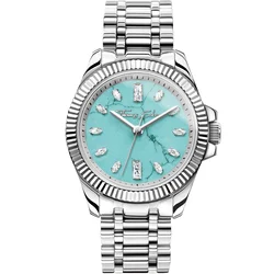 Thomas Sabo WA0435 Ladies Watch Divine Jewellery Stone Silver-Colored 33mm 5ATM