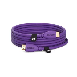 RODE HDMI CABLE 3m purple