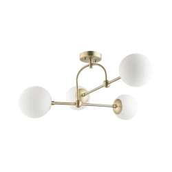 Endon 90843 - Plafonski luster ONTARIO 4xE14/7W/230V mesing