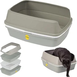 MODERNA Toalet za mačke Lift To Sift, 56cm, Sivi