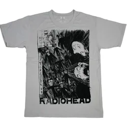 Radiohead Majica Scribble Unisex Grey S