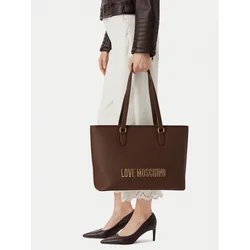 LOVE MOSCHINO Ročna torba JC4190PP1PKD0300 Rjava