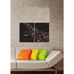 Wallity Zidni sat 2P3040CS-121, 64x40 cm, 2 dela