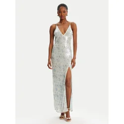 Bardot Večerna obleka Lois Sequin 59956DB Modra Slim Fit