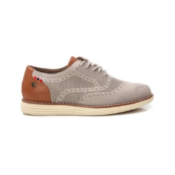 Xti za moške. 14411401-BEIGE Čevlji 144114 beige (45), Bež, Tkanina, Ravna stran, Čipke, Priložnostno