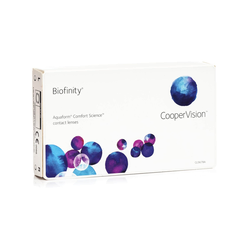 CooperVision Biofinity (3 leče) Dioptrija: -3.5, Ukrivljenost: 8.6, Premer: 14