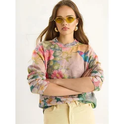 Bianco Lucci Pulover Pullover mešane barve
