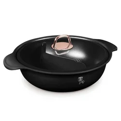 Berlingerhaus Pekač BH-8627 with lid 30 cm Black Rose Collection