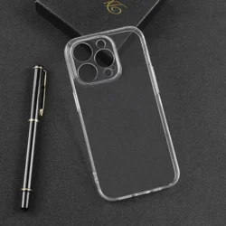 Maska Skin Silikon za iPhone 15 Pro transparent