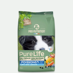 PRO-NUTRITION Suva hrana za pse Pure Life PUPPY Mini/Medium, Riba, 2kg