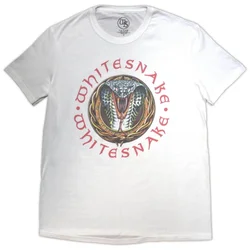 Whitesnake Donnington Snake White XL Majica