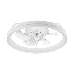 LED plafonsko svetlo sa ventilatorom FARGO LED/37W/230V, belo, sa daljinskim upravljačem