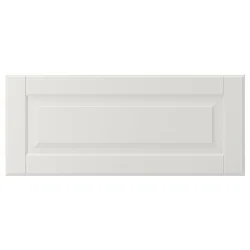 SMEVIKEN Front fioke, bela, 60x26 cm