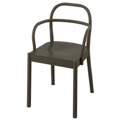 STOCKHOLM 2025 Stol, temno rjava