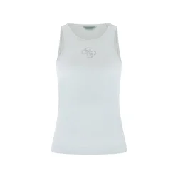 GUESS Top GUENDALINA pastelno modra