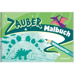 Zaubermalbuch. Dinosaurier