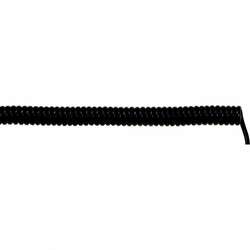 LappKabel Spiralni kabel UNITRONIC® SPIRAL 200 mm / 800 mm 18 x 0.14 mm crne boje LappKabel 73220236 1 kom