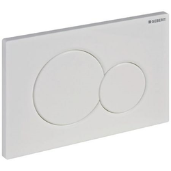 Zilimontt Doppelspülplatte für Toiletten der Geberit-Serie, kompatibel