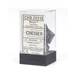 Kockice Chessex - Polyhedral - Speckled - Ninja (7)