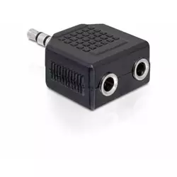 DELOCK adapter 3.5 MM STEREO JACK 2X 3.5 MM STEREO JACK
