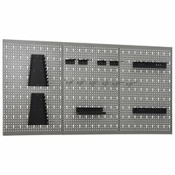 Zidne ploče za alat 3 kom 40 x 58 cm čelične