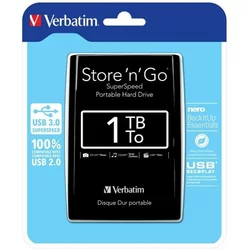 Verbatim HDD 2.5 1TB USB3.0 53023