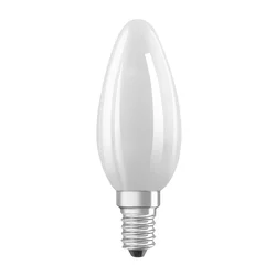 OSRAM LED žarnica sveča mat E14 3,8W 4000K 806lm