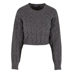Urban Classics Pulover antracit